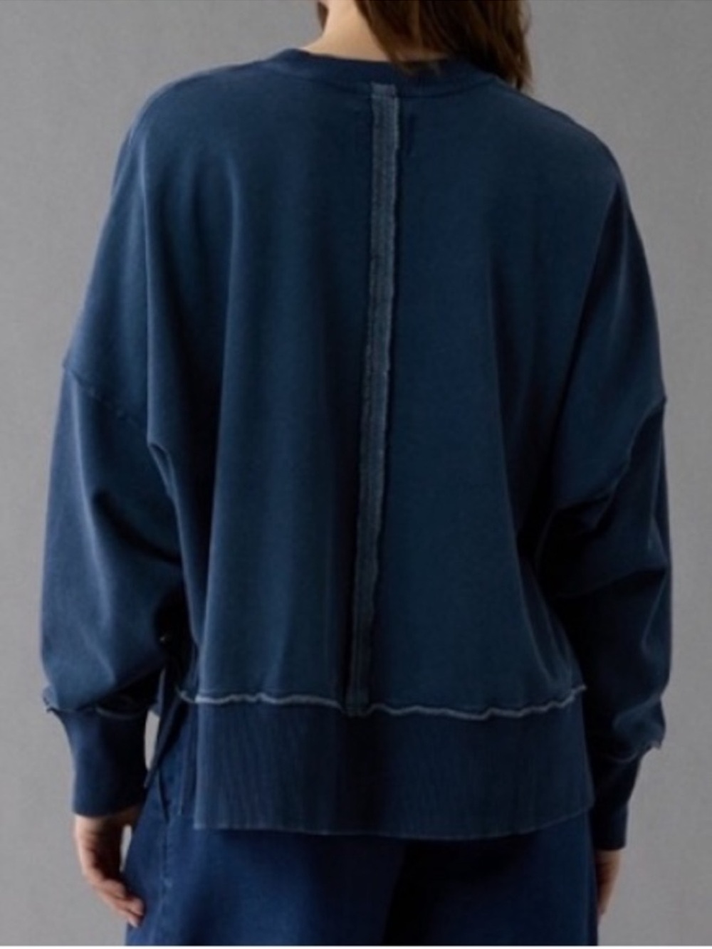 AE - Oversized Crewneck Sweatshirt - Picture 8 of 13